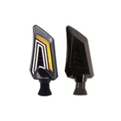 [RS-DIR-0029Y-R] DIRECCIONAL LED SECUENCIAL TIPO MACHETE UNIVERSAL (AMARILLO-ROJO)