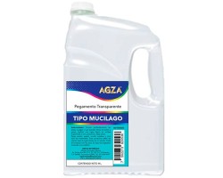 MUCILAGO TRANSPARENTE 4LT-AGZA-SILICON
