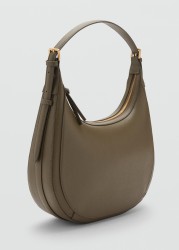 Bolso hombro efecto piel