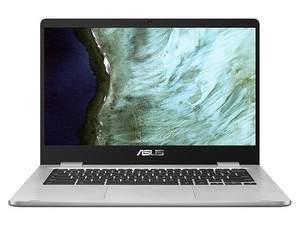 Laptop ASUS Chromebook C423: Procesador Intel Celeron N3350 (hasta 2.40GHz), Memoria de 8GB LPDDR4, Almacenamiento de 32GB, Pant