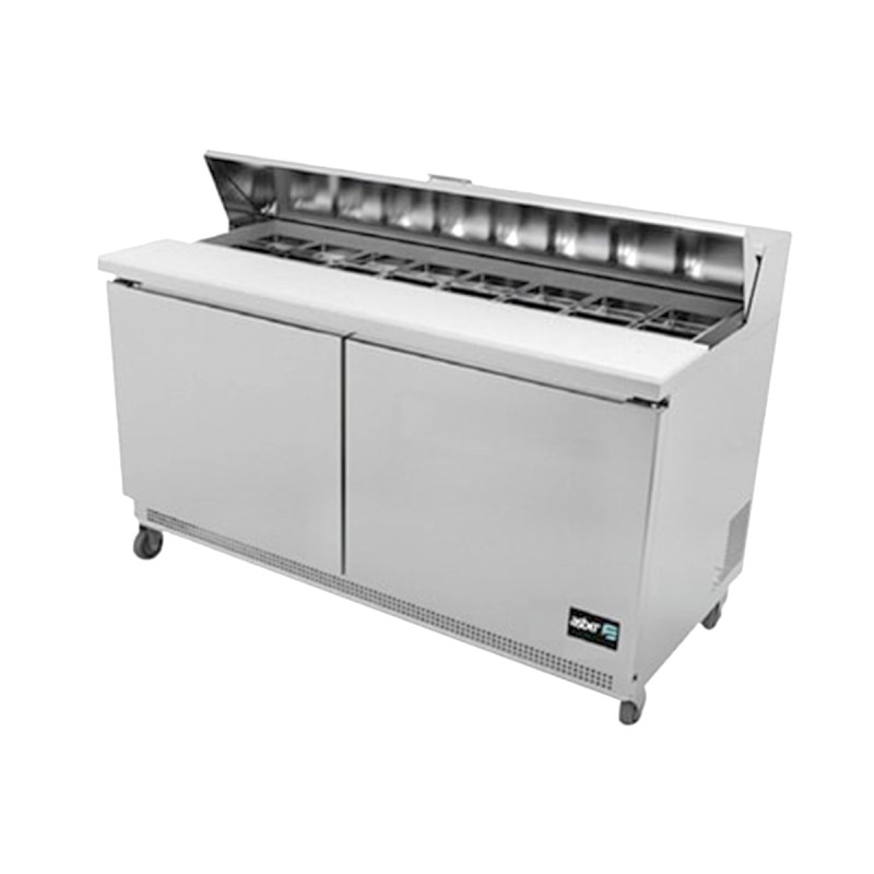 Mesa Refrigerada para Ensaladas de 15 pies cúbicos