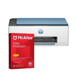 Multifuncional HP 585 Smart Tank + Antivirus McAfee Total Protection 10 Dispositivos (Digital)