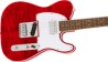 Guitarra Eléctrica Squier Affinity Series Telecaster FMT SH, Crimson Red Transparent
