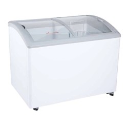 Congelador HF-10-1F Tapa Vidrio Curvo