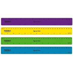 REGLA FLEXIBLE 30CM-PASCUA-REGLA