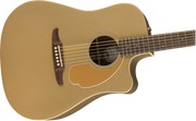 Guitarra Electroacústica Fender Redondo Player, Walnut Fingerboard, Bronze Satin