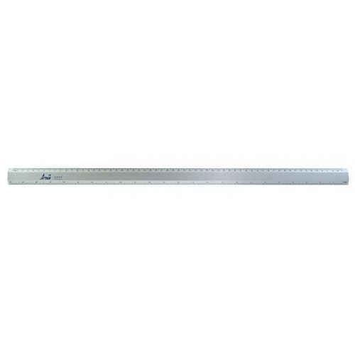 REGLA SECRETARIAL ALUMINIO 60CM-ARLY-REGLA