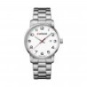 Reloj Wenger Avenue Caballero / Blanco / Acero / Acero  | 01.1641.104 :
