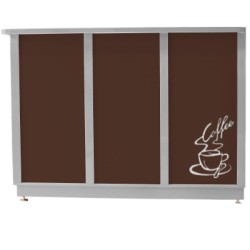 Barra Para Cafeteria Linea Vita 1.50mts