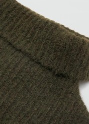 Chal cuello vuelto crop
