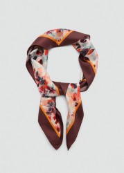 Pañuelo estampado floral
