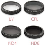 Kit de 4 Filtros Bower Sky Capture Series (UV, CPL, ND4, ND8)