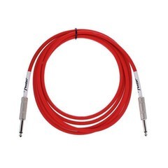 Cable para instrumento Fender 10' rojo