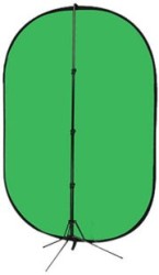 Kit Impact Fondo Chromagreen 2x1.50 mts con pedestal