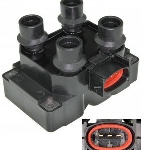 BOBINA (3004HMX) BOBINA ENCENDIDO HELLA FD03FORD E-150 ECONOLINE V8 1997-1999 4.6 L. ESCORT L4 1997-2003 2.0 L. ESCORT L4 1990-1