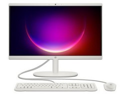 PC All in One HP 22-dg0007la: Procesador Intel N100 (hasta 3.4 GHz), Memoria de 8GB DDR5, SSD de 512GB, Pantalla de 21.5" LED, V