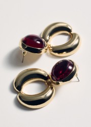 Pendientes abalorios colgantes