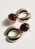 Pendientes abalorios colgantes