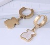 Aretes Osos Acero Inox 1B5