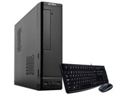 PC de Escritorio IO PDFRSSD1SFF01, Procesador Intel Pentium G G6400 (Hasta 4.0GHZ), Memoria de 8GB SSD de 128GB, Kit de Teclado