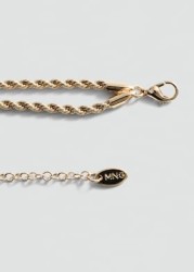 Collar cadena trenzada