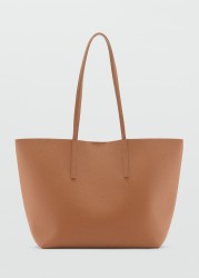Bolso shopper efecto abatanado