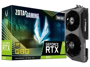 Tarjeta de Video NVIDIA GeForce RTX 3070 ZOTAC Twin Edge LHR, 8GB GDDR6, 1xHDMI, 3xDisplayPort, PCI Express x16 4.0