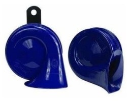 BOCINA (12010801HMX) BOCINA COMPACT AZUL 12V 400/500HZ JGO
