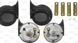 BOCINA (BAT951219) BOCINA CLAXON CARACOL A2 GRAVE-AGUDA 2 PIEZAS