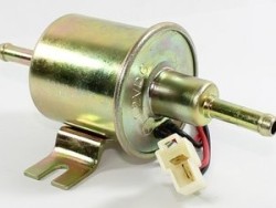 BOMBA (R8012ECO) BOMBA DE GASOLINA ELECTRICA UNIVERSAL EXTERNA TIPO FILTRO 12V REDONDA