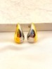 Arete Gota Bicolor Acero
