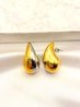 Arete Gota Bicolor Acero
