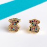 Aretes Tous Chapa de Oro 2D6