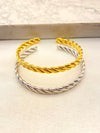 Pulsera Aro Torsal Plano Acero