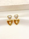 Arete Corazon Hueco Acero