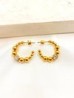 Arracada Balines Zirconia Acero