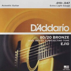 Encordadura Daddario Ej-10