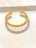 Pulsera Aro Torsal Mesh Acero