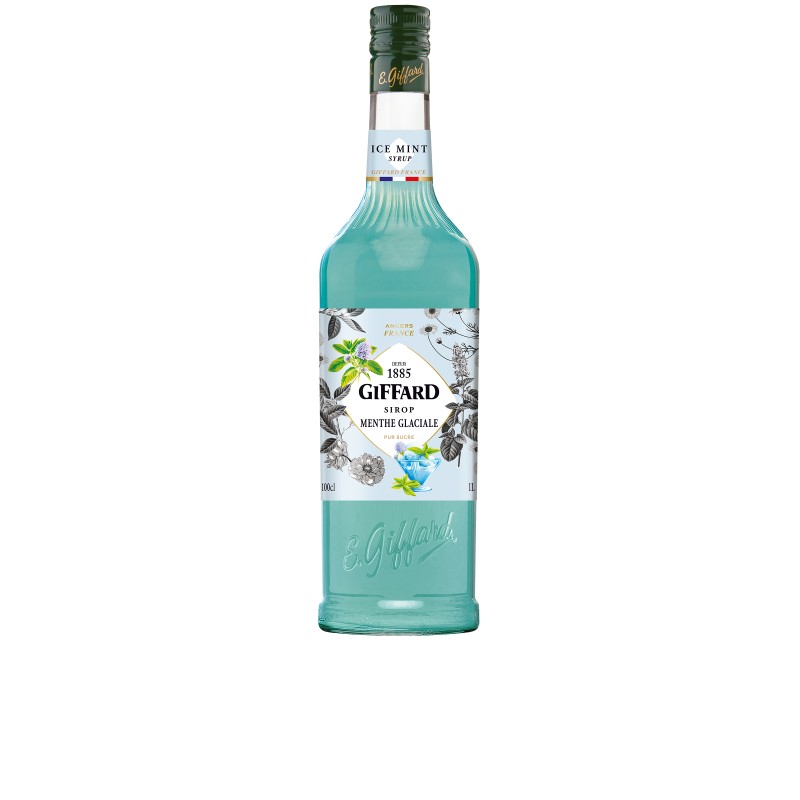 Jarabe Sabor Menta Helada 1 Litro. Jarabes GIFFARD
