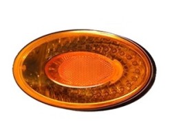 CALAVERA (PLAF1070A) CALAVERA MICA AMBAR 12V 28 LEDS AYCO ZAFIRO
