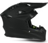 [EG-15.7.4.M] CASCO CROSS WILD  NEGRO SOLIDO MATE   L