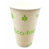 Vaso de Papel Biodegradable Decorado 16oz, Manga 50pz