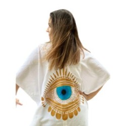 Tunica pintada a mano con OJO