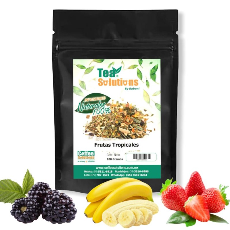 Tisana Sabor Frutas Tropicales, Bolsa con 100 Gramos