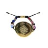 Pulsera con placa “Aquí y Ahora Abundancia, Conciencia y Eternidad