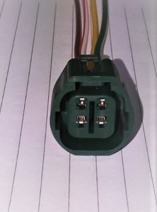 CONECTOR (ARN20167) CONECTOR REGULADOR ALTERNADOR MITSUBISHI IM588 4 TERMINALES CUADRADO