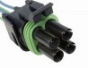 CONECTOR (ARN20174) CONECTOR VALVULA IAC 4 TERMINALES AUTOS CHEVROLET PRIMERA GENERACION BASE CUADARADO