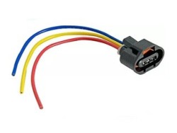 CONECTOR (ARN20177) CONECTOR SENSOR TPS 3TERMINALES POCISION ACELERACION FORD GRIS Y NEGRO