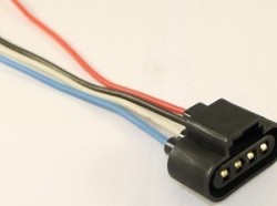 CONECTOR (ARN40177) CONECTOR DE BOMBA GASOLINA CHEVROLET SILVERADO SUBURBAN. OVALADO 4 PUNTAS