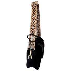 Asa para bolsa con elefante negro